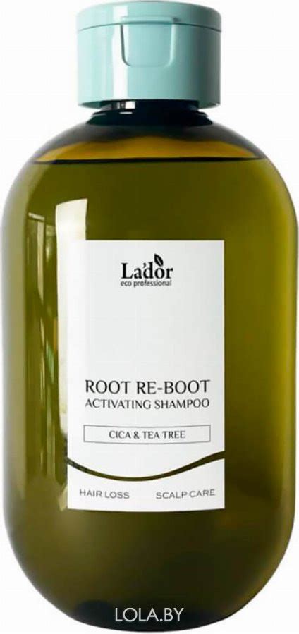 Шампунь для жирной кожи головы Lador ROOT RE-BOOT ACTIVATING SHAMPOO ...