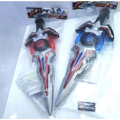 Jual Pedang Superhero Ultraman Nyala Dan Suara Mainan Pedang Ultraman