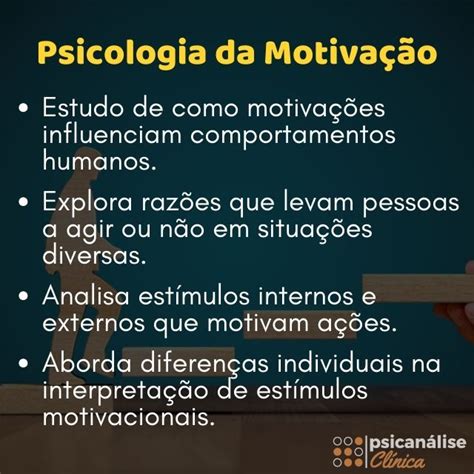 Psicologia Da Motivacao Resumo Psican Lise Cl Nica