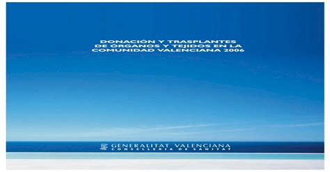 Donaci N Y Trasplantes De Rganos Y Tejidos En La Publicaciones San