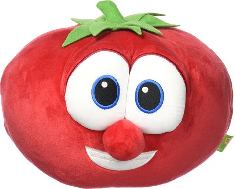 Amazon.com: Enesco Veggie Tales Bob Tomato Plush Toy : Toys & Games