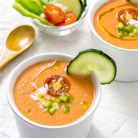 Gazpacho Andaluz Tradicional Delantal De Alces