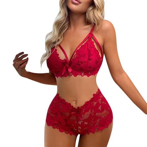 Sngxgn Women Lingerie Set High Waisted Underwire Lingerie With Garter