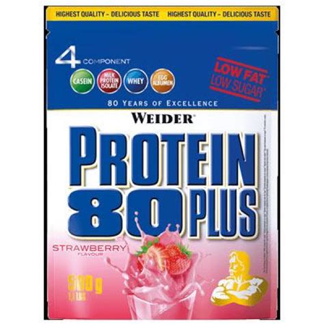 Weider Protein 80 Plus 500g Sáček Goldfitness Cz