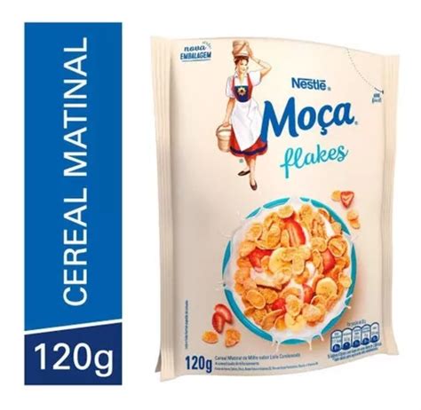 Cereal Matinal Nestle Moça Flakes 120gr Kit 2 MercadoLivre