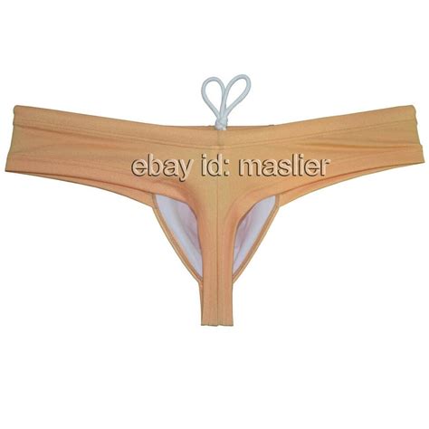 Men S Pouch Bulge Bikini Cheeky Swimwear Briefs Swim Trunks Boxers Underwear Ebay