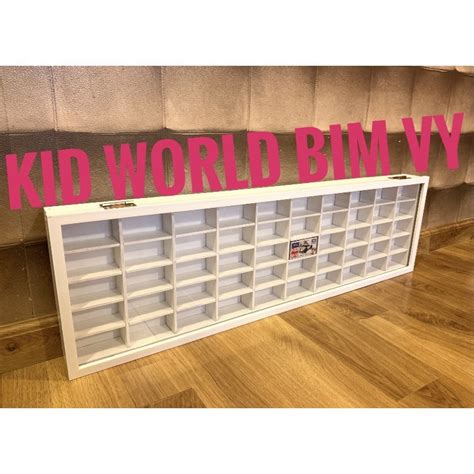 Mua Khung kệ gỗ Plywood và Thông trưng bày 50 chiếc Xe mô hình Tỷ lệ 1 64 Hot Wheels Tomica