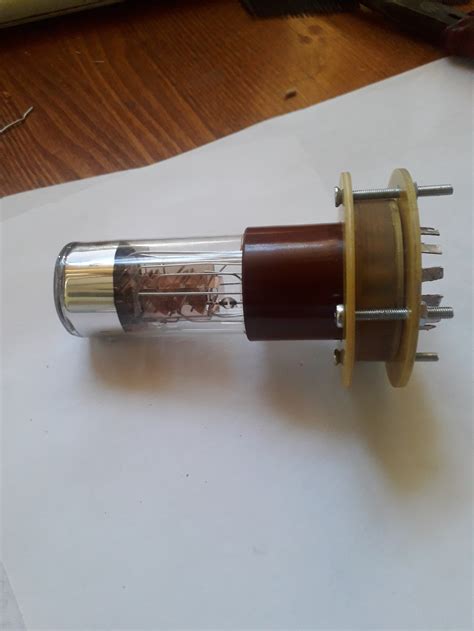 Самодельная панелька для радиолампы | Пикабу