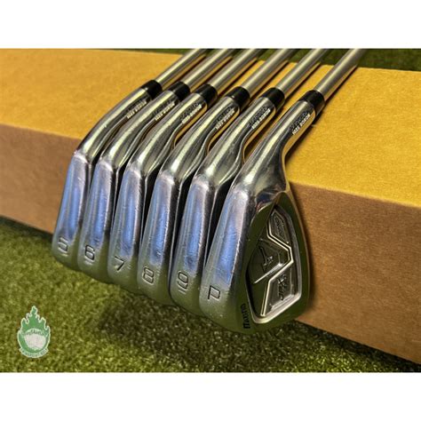 Used Rh Mizuno Jpx 850 Forged Irons 5 Pw C Taper 120g Stiff Flex Steel