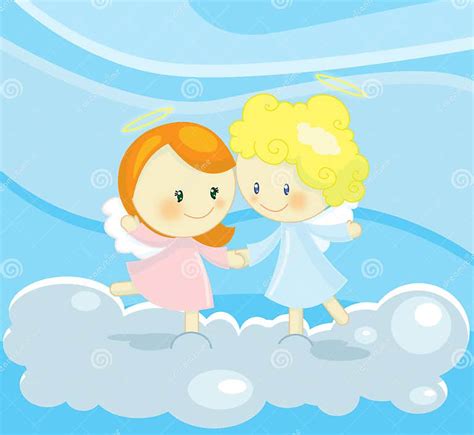 Dancing Angels Stock Illustration Illustration Of Purity 14161337