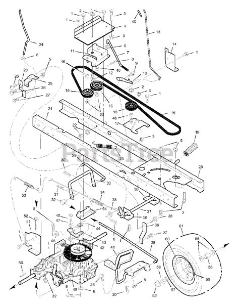 Murray Lawn Tractor Parts Diagram