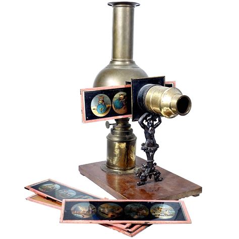 Rare German Ernst Plank Magic Lantern At 1stdibs Antique Magic