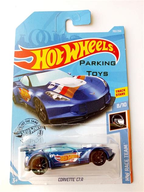 Hot Wheels Corvette C R Hw Race Team Caja L Meses Sin Intereses