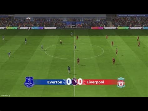 Everton V Liverpool Premier League EAFC 24 Match Gameplay Prediction