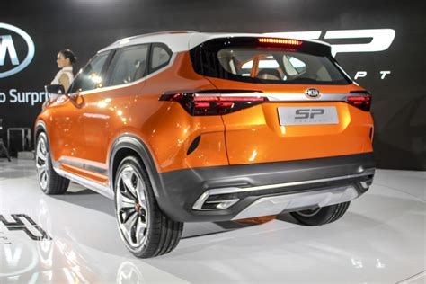 Kia SP Concept SUV breaks cover at Auto Expo 2018 - Throttle Blips