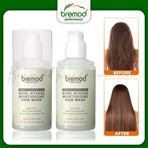 Bremod Premium Hair Mask Keratin Hyaluronic ACID Bond Intense