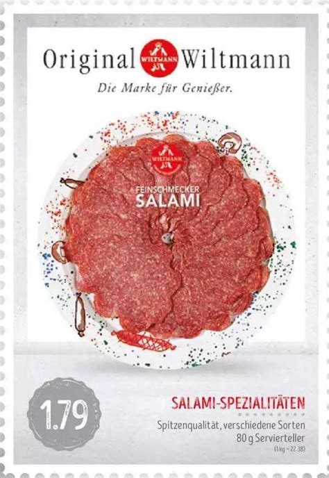 Salami spezialitäten Wiltmann Angebot bei Edeka Struve 1Prospekte de