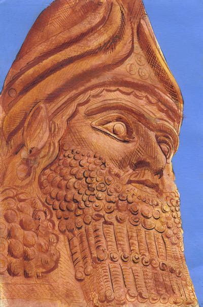 Lamassu, Assyrian by Albert-van-Nood on DeviantArt