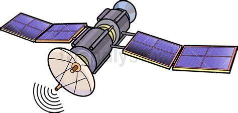 Satellite Communication Animation