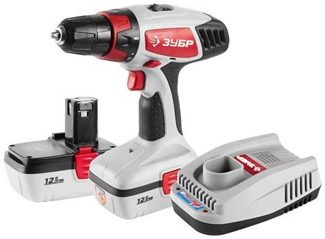 Аккумуляторная дрель-шуруповерт ЗУБР ЗДА-12-2 КИН — купить в интернет ...