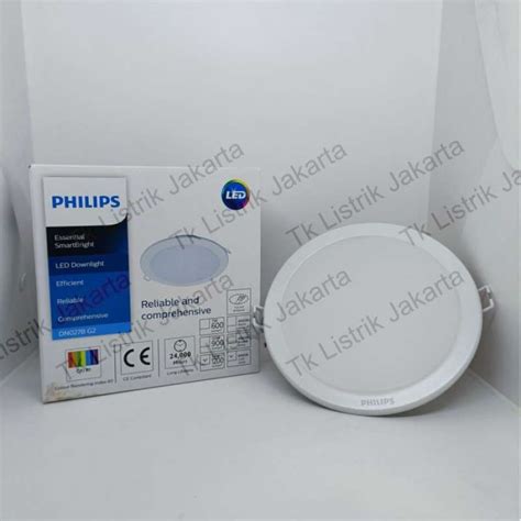 Promo PHILIPS LED Downlight DN027B G2 LED12 D150 14W Diskon 23% di ...
