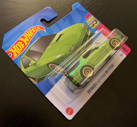 Hot Wheels Mazda Savanna RX Fc Green With Black Interior Hw The S Short Card Hard