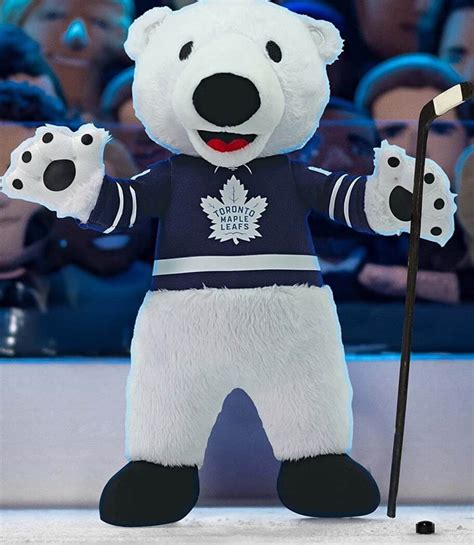 carlton  bear toronto maple leafs sportmascotscom