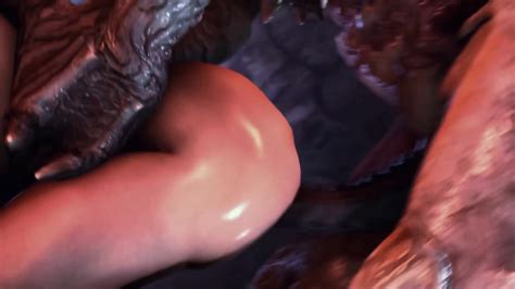 Animated Asian Girl Wanted To Be Fucked By A Monster 3d Monster S Cock Fucks Bitch In Anal And