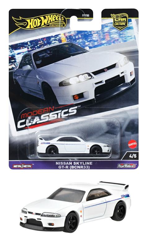 楽天ブックス ホットウィール Hot Wheels カーカルチャー モダンクラシックス 日産 スカイライン GT RBCNR 乗り物おもちゃ ミニカー 歳から ホワイト