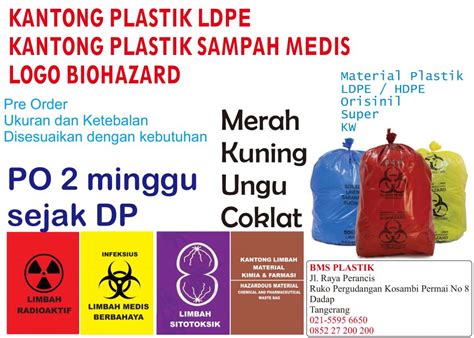 warna plastik sampah medis perumperindocoid