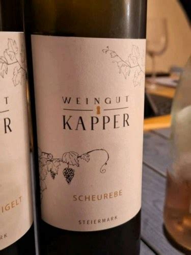 Weingut Kapper Scheurebe Vivino US