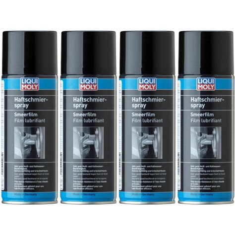 Liqui Moly 4084 Haftschmier Spray 4x 400 Milliliter - Schmiersprays ...