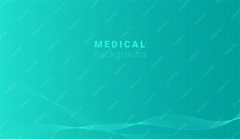 premium vector inscription medical background   green abstract