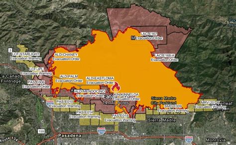 California wildfires: See maps of mandatory evacuation orders