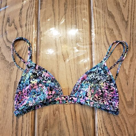 Victoria S Secret Swim 325 Victorias Secret Tie Dye Bikini Top Poshmark
