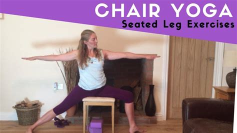 Chair Yoga Seated Leg Exercises Youtube