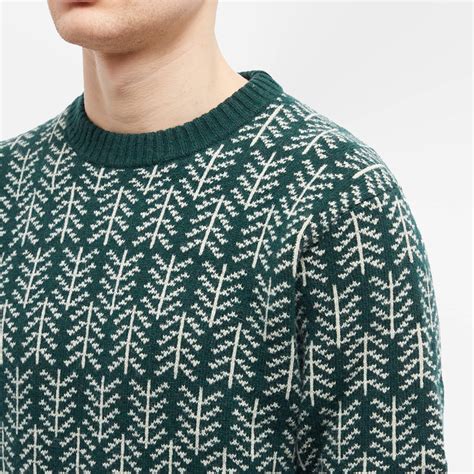 Patagonia Recycled Wool Crew Knit Pine Knit Northern Green End Kr