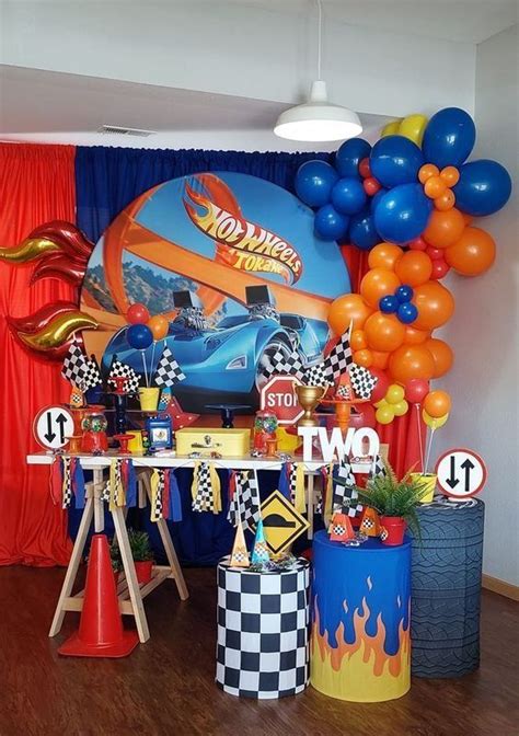 Fabulosas Ideas De Decoraci N Para Cumplea Os De Hot Wheels Cumplea Os De Hot Wheels