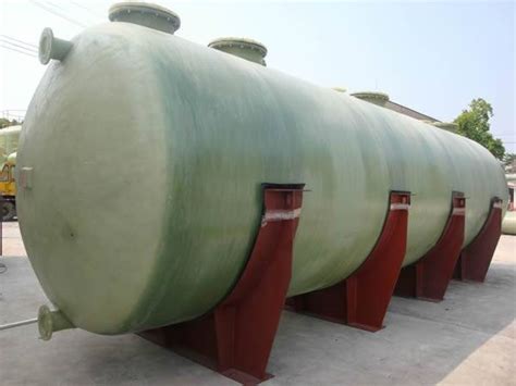 Horizontal Frp Tanks Suitable For Indoors Building Roofs