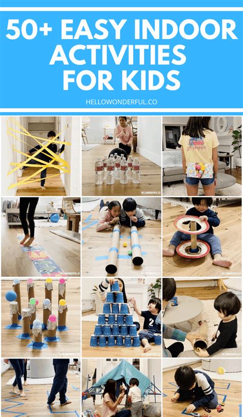 Best 50 Plus Indoor Activities For Kids Updated 2023