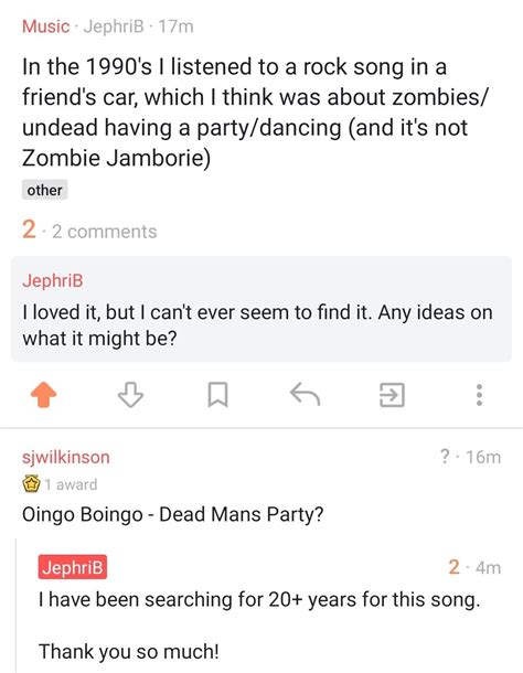 For decades, I've been trying to remember the name of a song that I ...