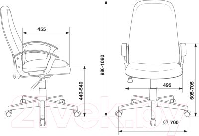 Бюрократ CH-808LT (черный 3C11) Кресло офисное купить в Минске, Гомеле ...