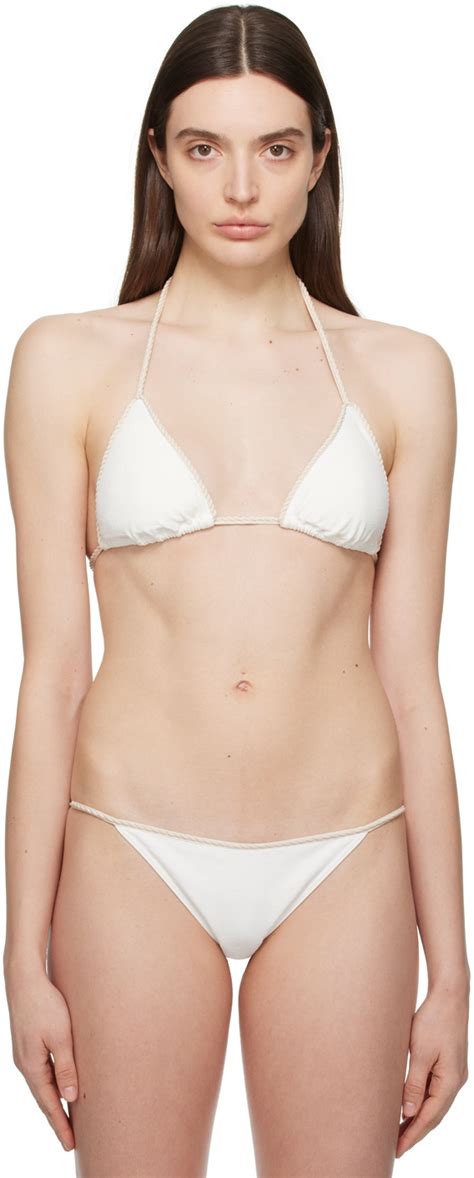 La Perla White Signature Bikini La Perla