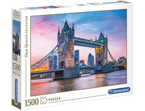 Clementoni Puzzle High Quality Collection Tower Bridge Sunset 1500Teile