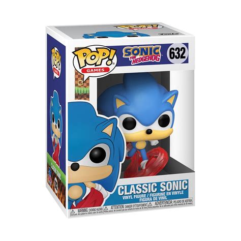 Sonic The Hedgehog 30th Anniversary Running Sonic Funko Pop Vinyl