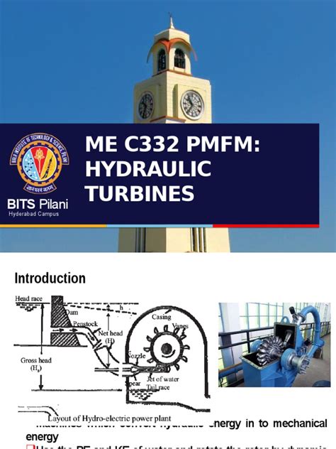 hydraulic turbines  turbine energy conversion