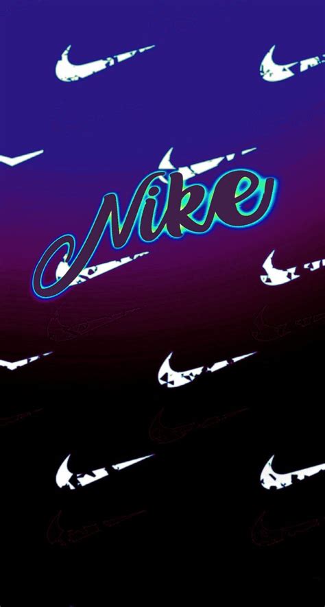 Nike Wallpaper Blue And Purple Nike Logo