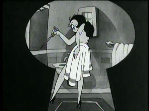 Nude Cartoons Chica en el baño