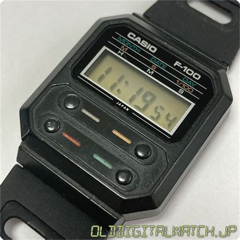 CASIO F-100 [OldDigitalWatch.jp]
