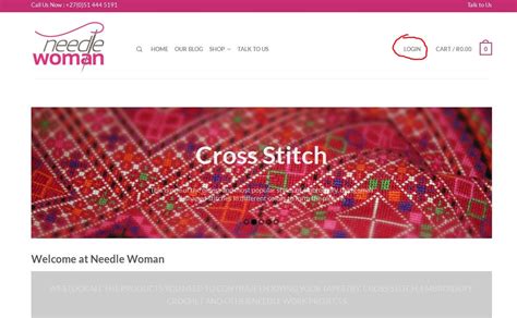 How to Shop Online at Needle Woman - Needle Woman